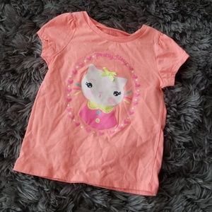 Toddler kitty top 5t